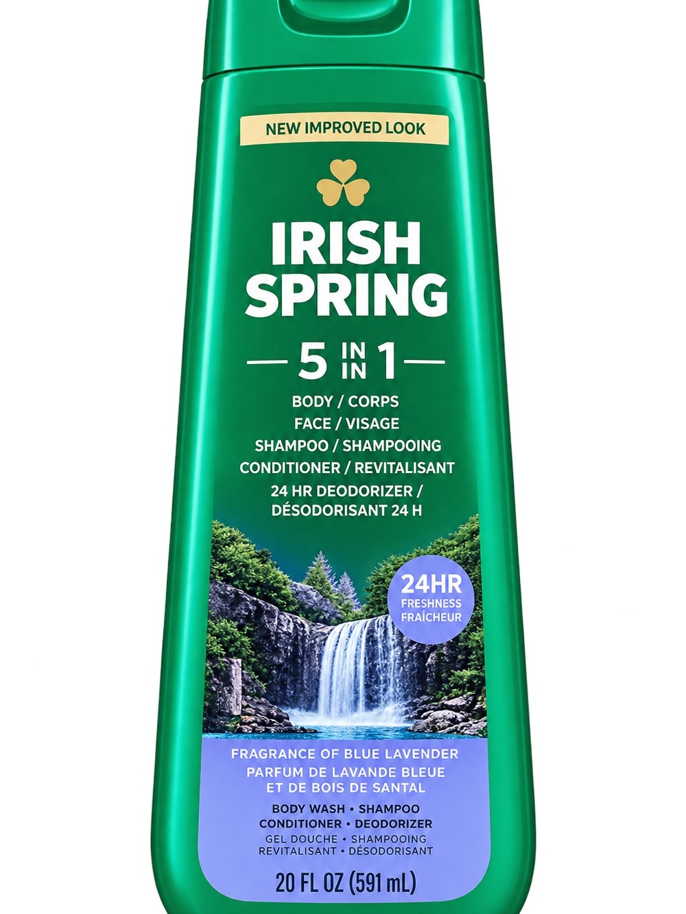 5-in-1 Body Wash Shampoo Conditioner in Green